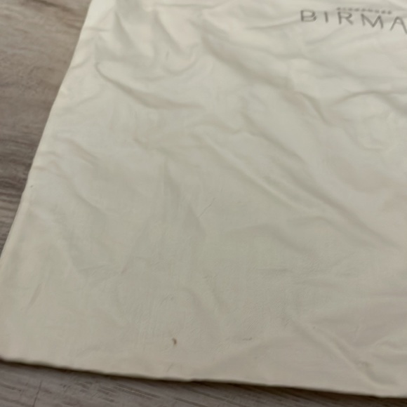 Alexandre Birman Off White Drawstring Dust Bag Approximately 11" X 15" - Picture 7 of 7